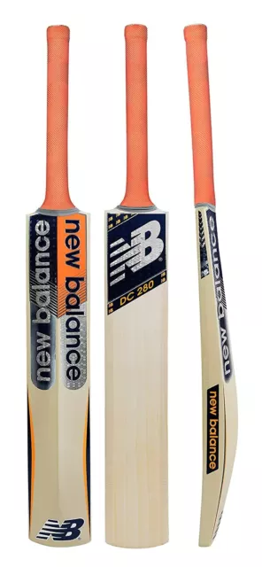 New balance DC-280 Kashmir Willow Cricket Bat with Bat Cover - Short Handle