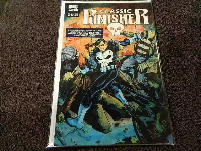 1989 MARVEL Comics CLASSIC PUNISHER 1st Print TPB - FRANK CASTLE T.V. Show NM/MT