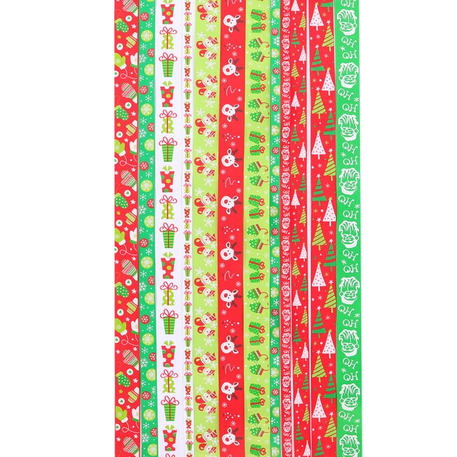 12 Pcs DIY Crafts Making Ribbon Christmas Ribbon Ribbon Hair Bows Bow Tie