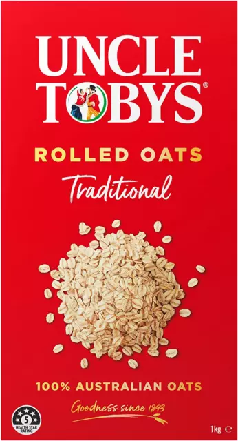 Uncle Tobys Oats Traditional, 1Kg Size Name:1 Kg (Pack Of 1)