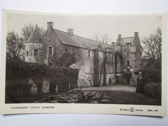 Fernieherst Castle Jedburgh Roxburghshire Real Photo Vintage Postcard K36