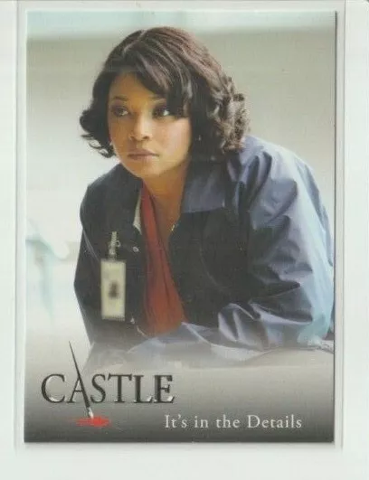 Castle TV Show Seasons 1 & 2 Trading Card Tamala Jones Lanie Parish #05