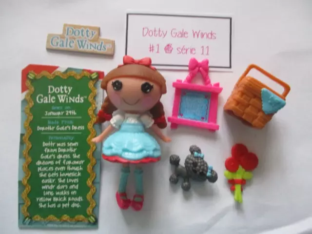 Poupée Mini Lalaloopsy  # 1  " Dotty Gale Winds "  / Série 11