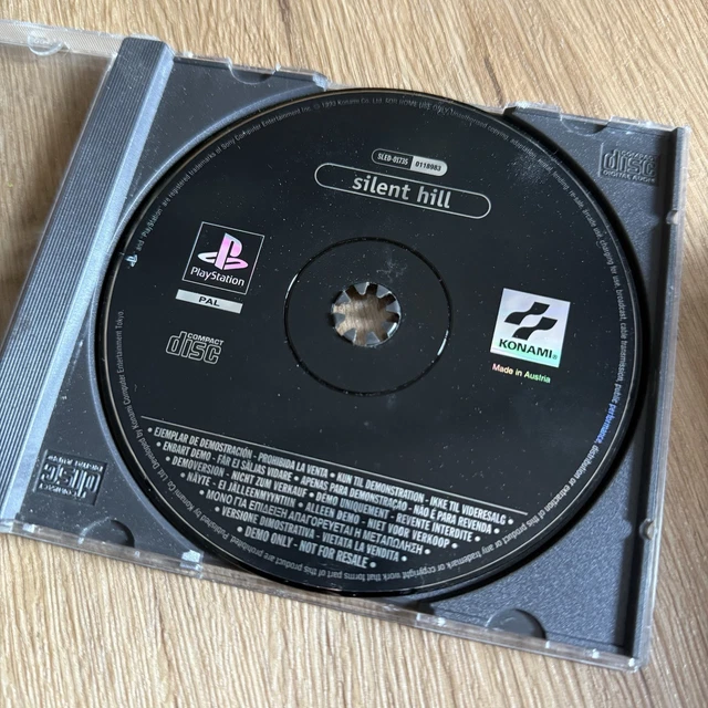 SILENT HILL DEMO Sony PlayStation PS1 PAL Demo Disc Only