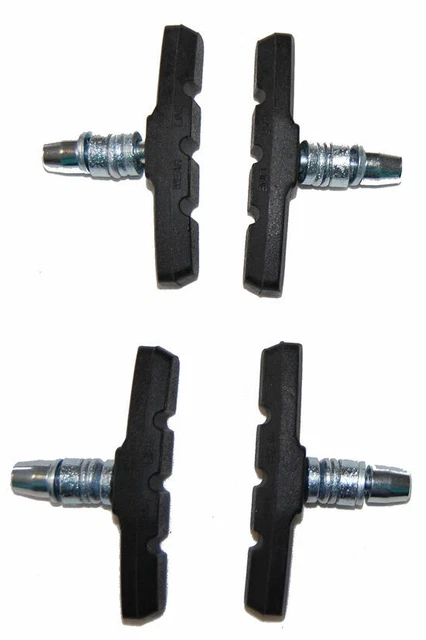 Plaquettes De Frein V-Brake Clarks Elite 72 Mm - Triple Compound, Support Aluminium, Compatible Shimano, Lot 2 Paires