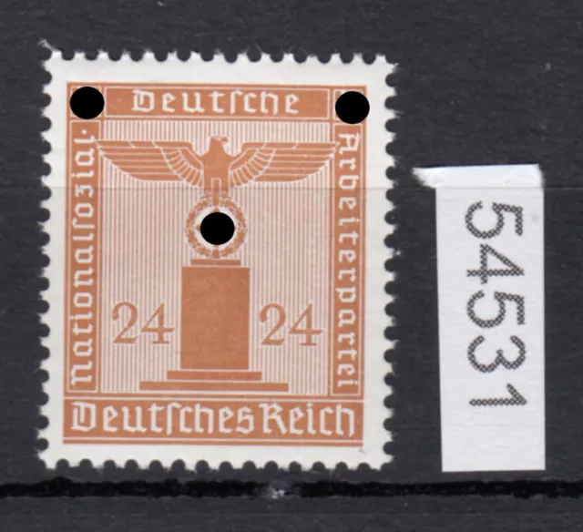 DR Dienst 1938, Mich.-Nr.:D 163 y **   geprüft     Mi.  350,00