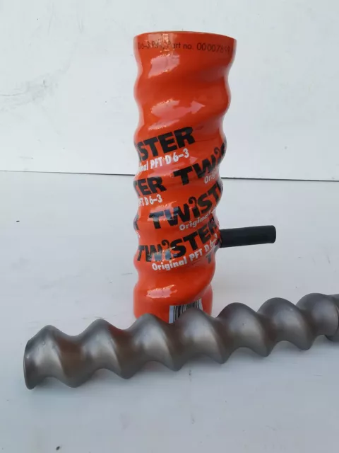 PFT Twister Förderschnecke + Schneckenmantel Original PFT NEU