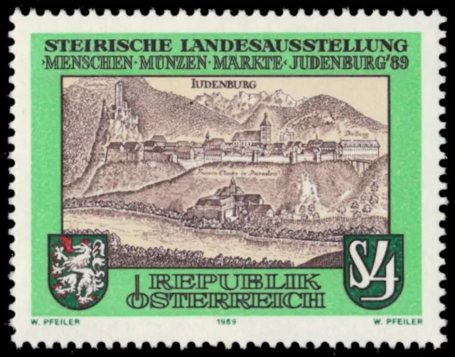 AUSTRIA 1456 - "Judenberg" by Georg Matthaus Vischer (pb81955)