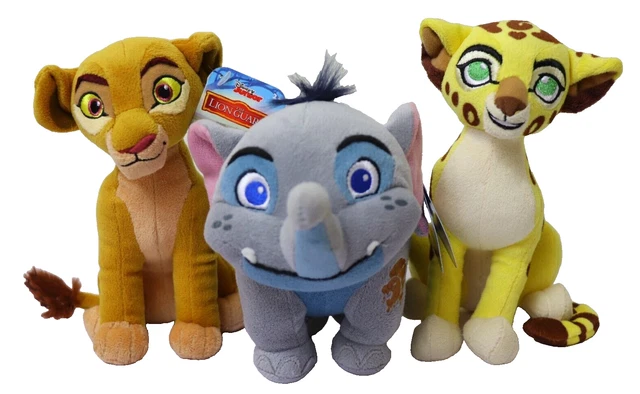 DISNEY JUNIOR THE Lion Guard Plush Toy Bundle Kiara, Fuli
