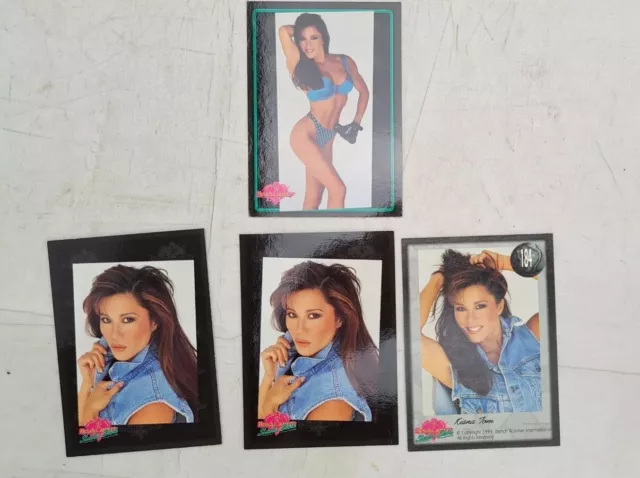 4 x Benchwarmer 1994 Kiana Tom Cards Studio Shots etc