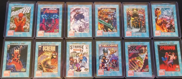 2020-2021 Marvel Annual Number 1 Spots Chase Cards COMPLETE YOUR SET