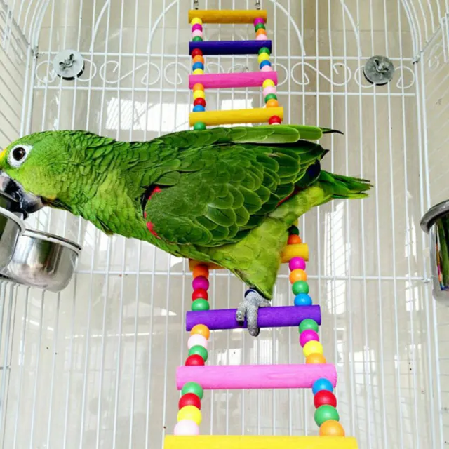 Vogel Spielzeug Papagei Vogelspielzeug Leiter Vogelkäfig Ausbildung Sitzstange