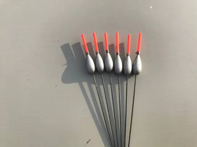6 X Chimp Foam Body pole Floats 0.2g Handmade carbon stem