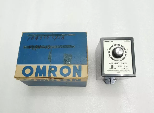 Omron RDA-44A032A Rda 24VDC Apagado Temporizador de Retardo 0-5 Segundos