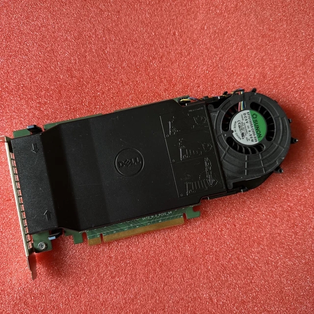 CARTE SSD M.2 DELL Precision PCIe x16 NVMe ZOOM 4 disque ultrarapide