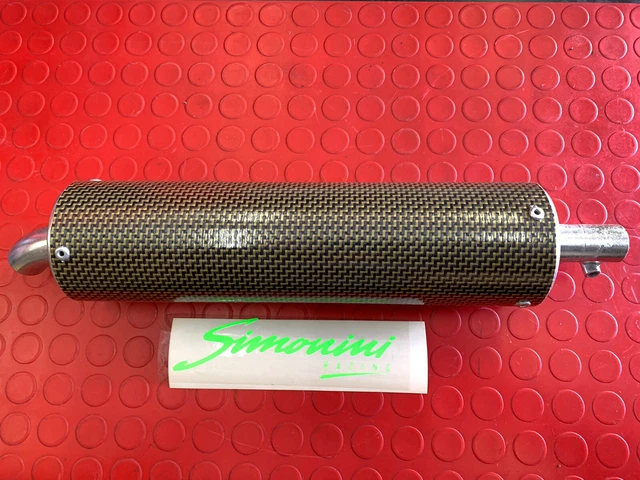 Silenziatore Moto Simonini Kevlar - Carbonio