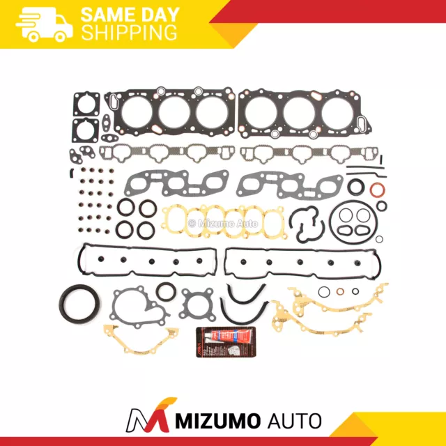 Full Gasket Set Fit 90-96 Infiniti J30 Nissan 300ZX Turbo 3.0L VG30DE VG30DETT