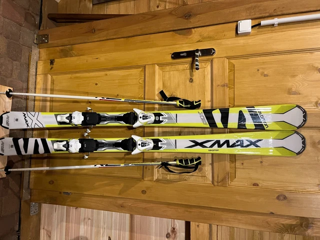 Skier Herren Salomon X Max 162 / Skischuhe Fischer Vacuum 26,5