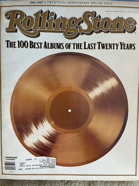 ROLLING STONE MAGAZINE 20th TWENTIETH ANNIVERSARY 100 BEST ALBUMS £8.25 ...