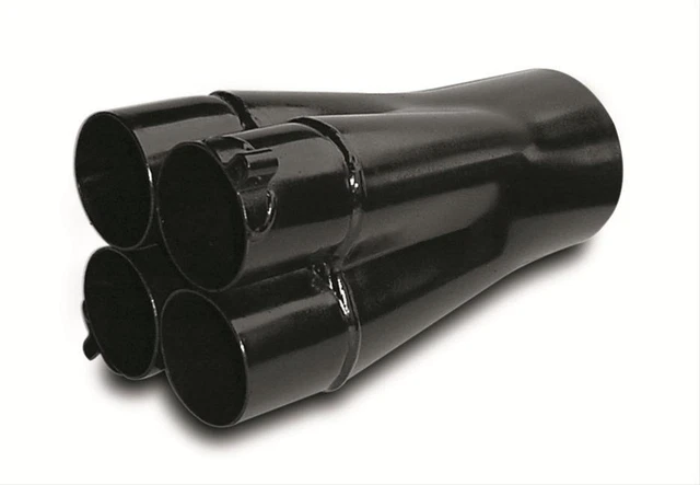 Dynatech Header Collector Slip-On 5.00" Diameter 2.50" Outlet Steel Black Each