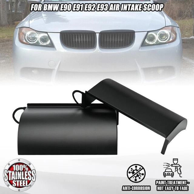 2X HOOD DYNAMIC Cold Air Tuning Intake System Scoop for BMW E90/91/92