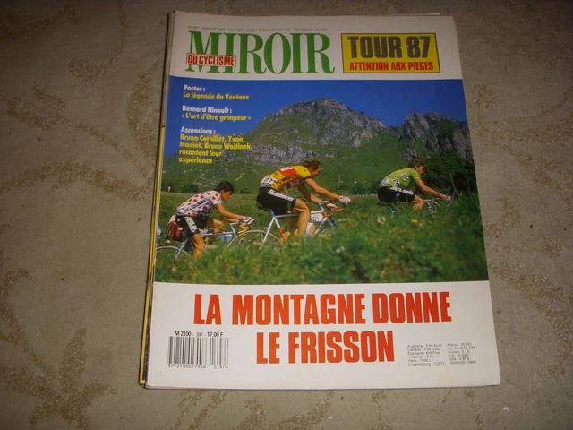 MIROIR DU CYCLISME N°396 (07/1987) : Guide Du Tour 87 *No Poster* [Be] EUR 2,90 - FR