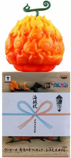 one piece film red manga devil fruit mera mera no mi figure lamp piggy bank