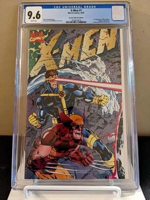 X-Men #1 1991 CGC 9.6 Special Collectors Edition - Jim Lee - Omega Red Preview!!