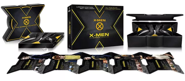 X-Men - The Ultimate Collection (5 Films) NEW Blu-Ray 8-Disc Box Set