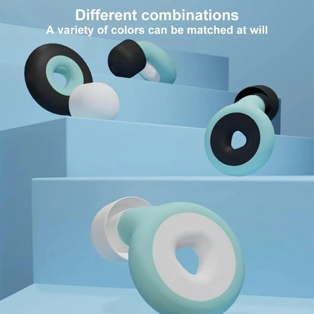 Mousse Oreilles Bruit Sommeil Bouchon d'oreille Bouchon d'oreille en silicone