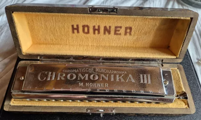 Mundharmonika Hohner Chromonika III