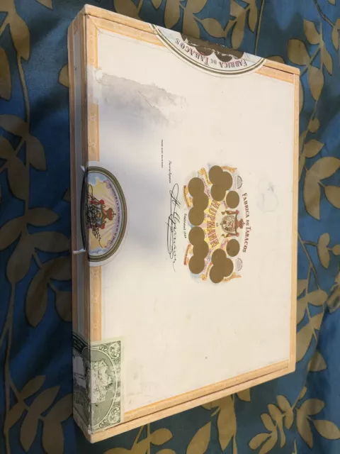 Vintage Empty Cigar Box Fabrica De Tabacos Dominican Republic