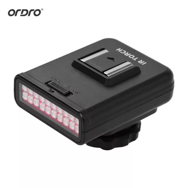 ORDRO LN-3 Photography IR LED Light Infrared Night-Vision Illuminator for DSLRs