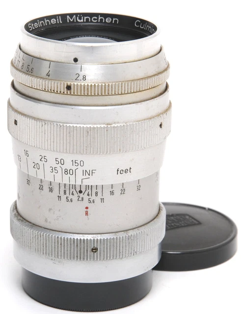 Steinheil M�nchen Culminar 2.8/85mm VL for Leica screw mount w. coupling...