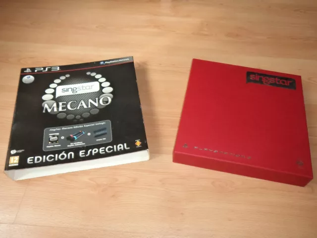 Singstar Mecano : Edicion Especial para Sony Playstation 3 / PS3 , SOLO ESTUCHE