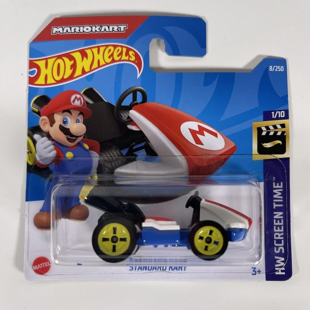 HOT WHEELS 2022 8/250 Mario Kart Standard Kart HW Screen Time 1/10 £4.