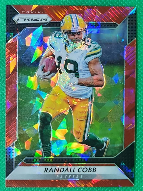 2016 Panini Prizm RED CRYSTALS /75 Randall Cobb NICE NY Jets / Green Bay Packers