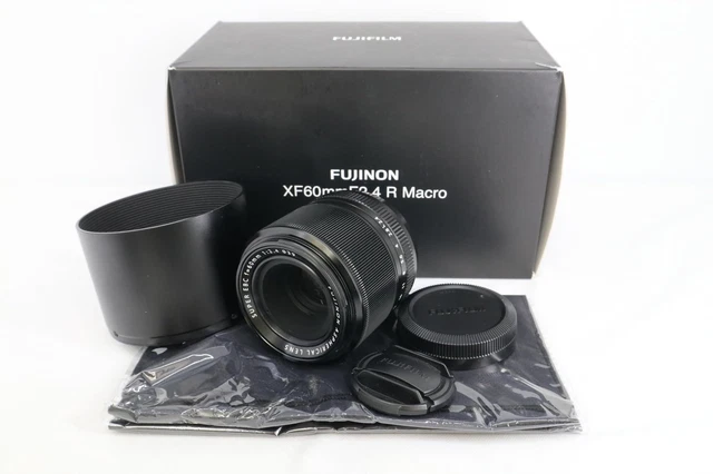 NEAR MINT] FUJIFILM Fujinon XF60mm F2.4 R Macro Lens sam5885