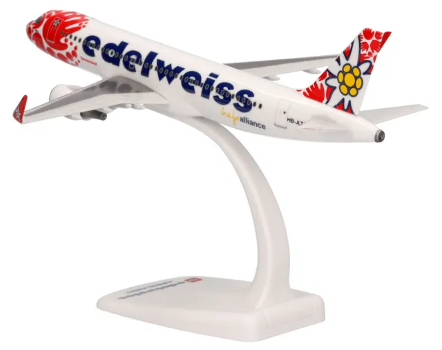 Edelweiss Air - Help Alliance - Airbus A320-200 1:200 Herpa Snap-Fit 613712 A320