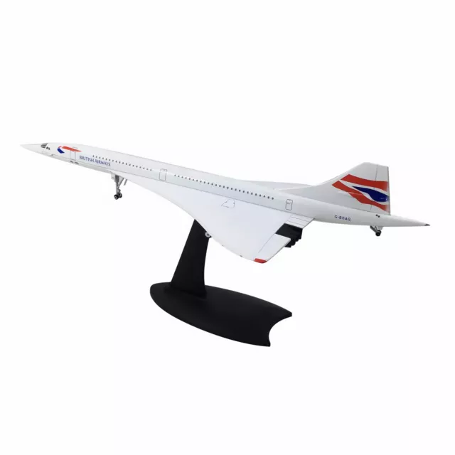 1/200 31CM British Airways F-BVFB Concorde Airplane Model Aircraft Display c