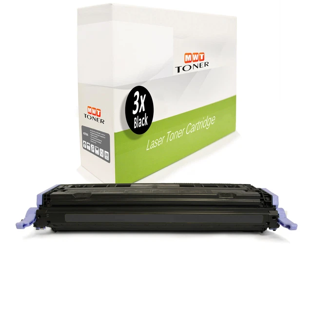 3x Cartucce NERE Sostituite Canon 707BK CRG-707BK EP-707 BK