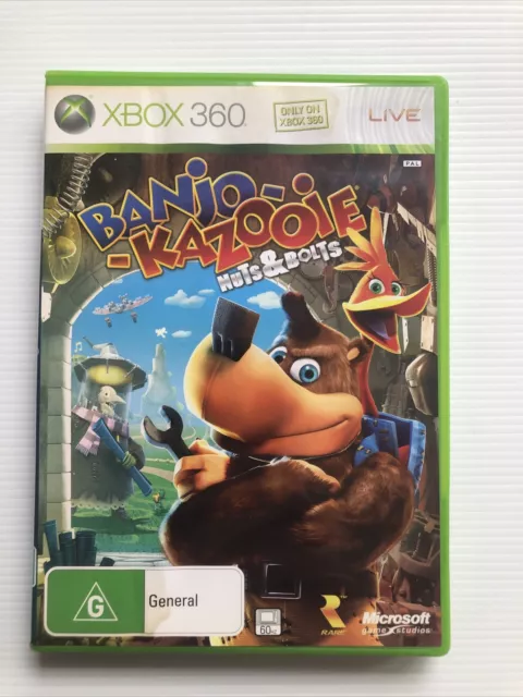 Banjo-Kazooie: Nuts & Bolts (Microsoft Xbox 360, 2008) Video Game