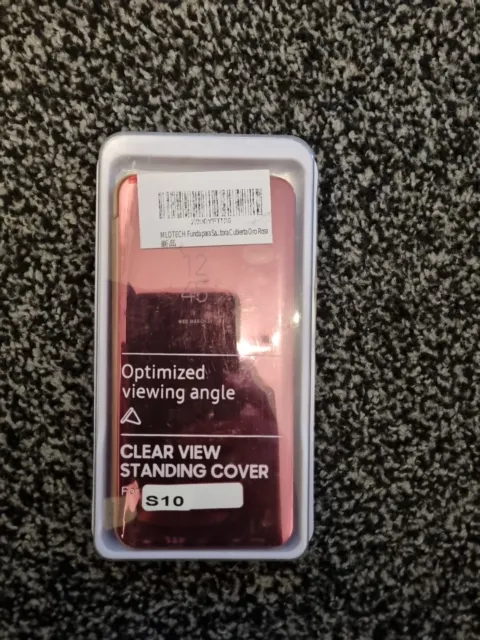 Clear View Standing Cover For Samsung Galaxy S 10