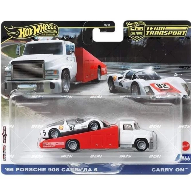 *PREORDER*2024 HOTWHEELS Team Transport '66 Porsche 906 Carrera 6