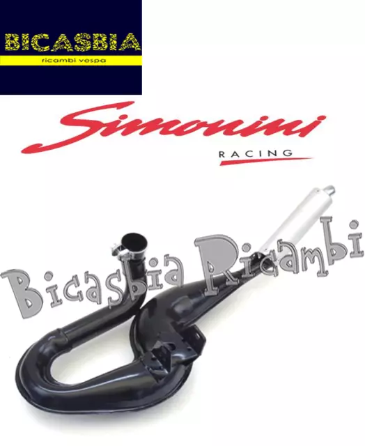 14720 - Silencieux Sakurai Noir Silencieux Aluminium Vespa 200 Px - Arc-en-Ciel