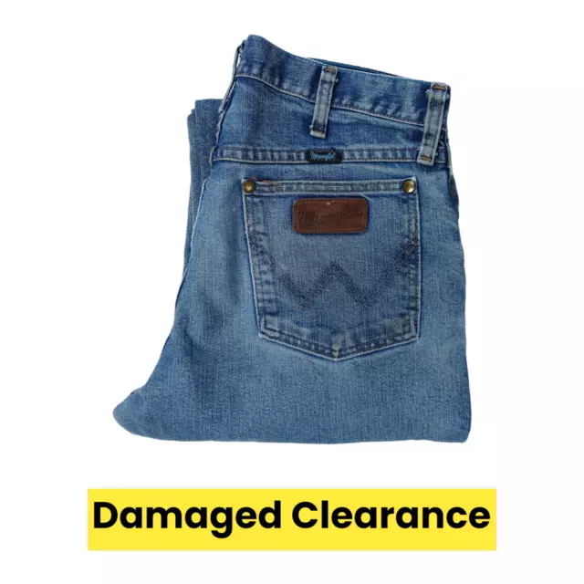 47MCVDS WRANGLER MEN'S Premium Performance Cool Vantage Cowboy Cut Jeans  37x34 $ - PicClick