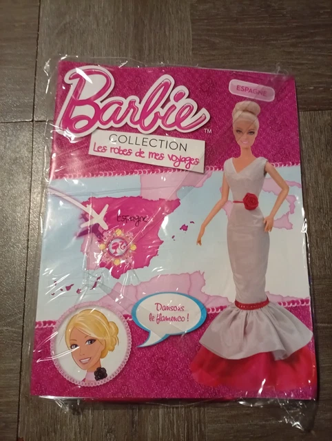 Lot De 4 Tenues Neuves Pour Barbie - Collection Les Robes De Mes Voyages, Avec Vêtements