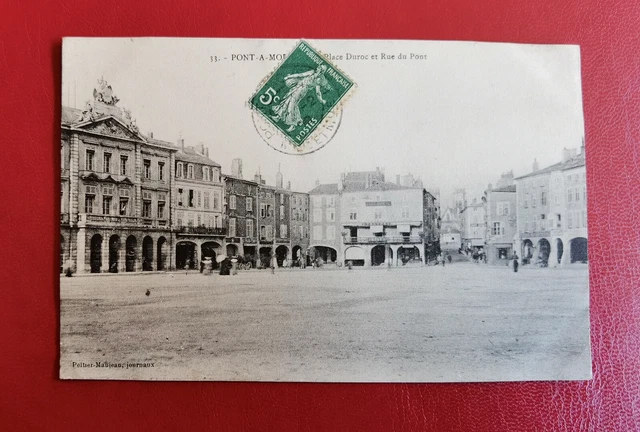 CPA 54 MONSOON BRIDGE - Place Duroc and Rue du Pont