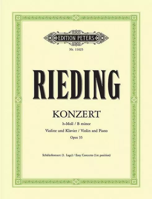 Konzert h-Moll op. 35 | Oskar Rieding | 2007 | deutsch