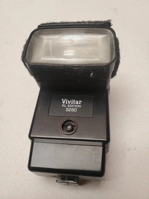 Vivitar Flash Adapter RL Edition 5250 electronic flash canon nikon dslr ae-1 slr